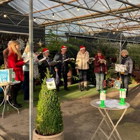 Carols at Okells Garden Centre, Dec 2021
