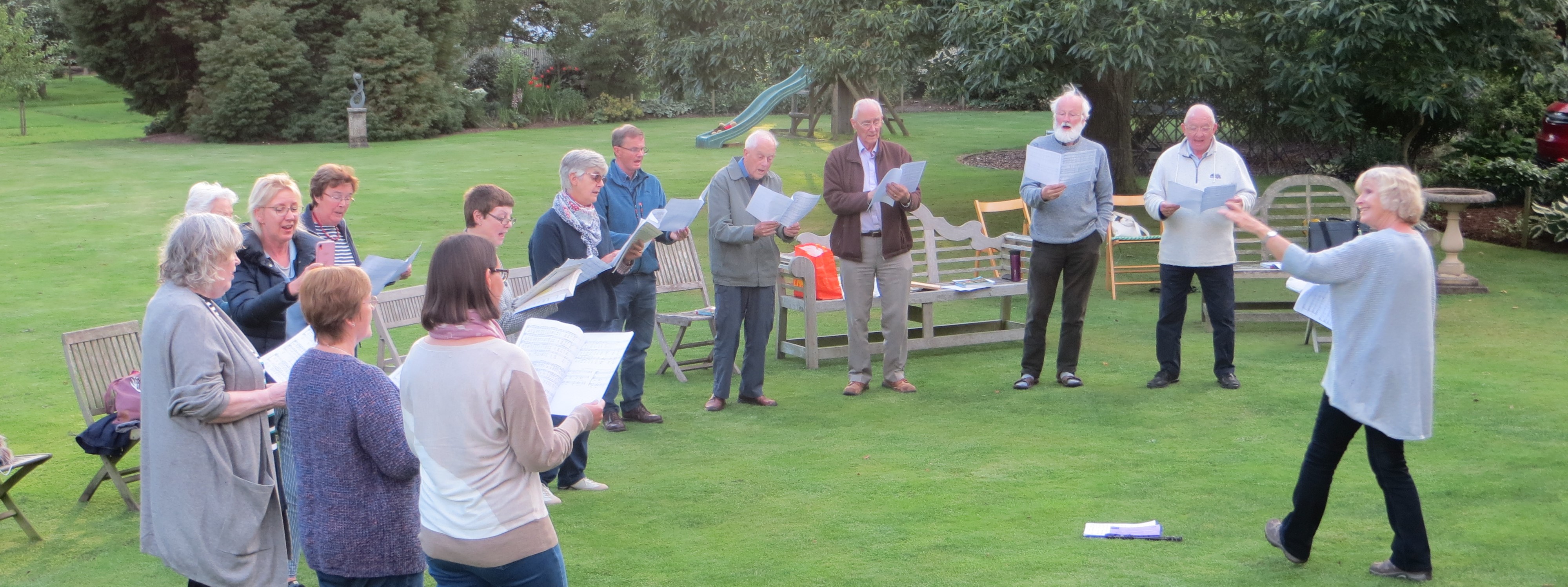 Rehearsing in Ashton